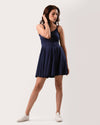 Bellini Ladies Flared Dress Navy