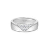 Ania Haie Vogue Gold/Silver Pave Cz Bold Ring