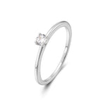 Ania Haie Sunny Gold/silver Classic Cz Solitaire Ring