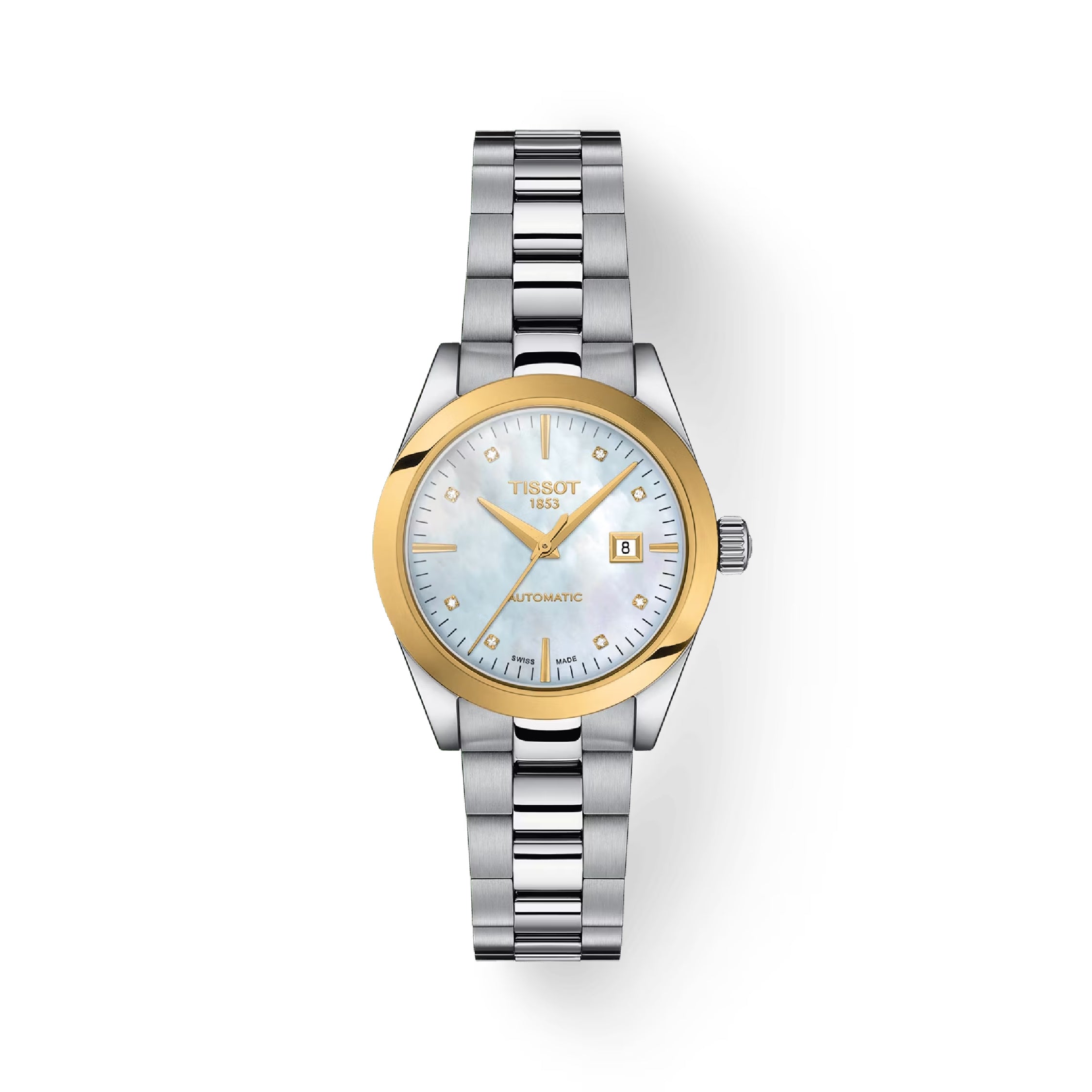 TISSOT T MY LADY AUTOMATIC 18K GOLD BEZEL Prouds Fiji