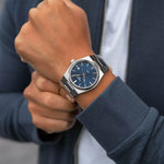 Tissot Chrono XL Stainless Steel Casual Watch Blue Dial