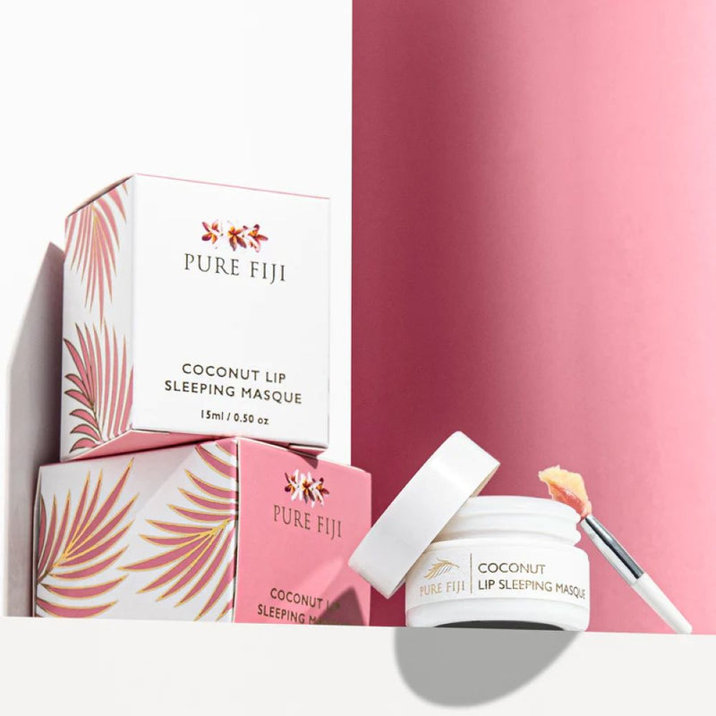Pure Fiji Coconut Lip Sleeping 15g Masque