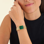 Rosefield Boxy XS Emerald  Watch