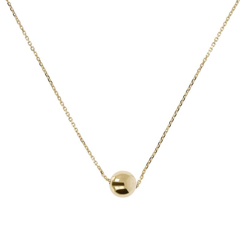 Nirvana DGA 9Ct Y/G Single Ball 45Cm Necklace – Prouds Fiji