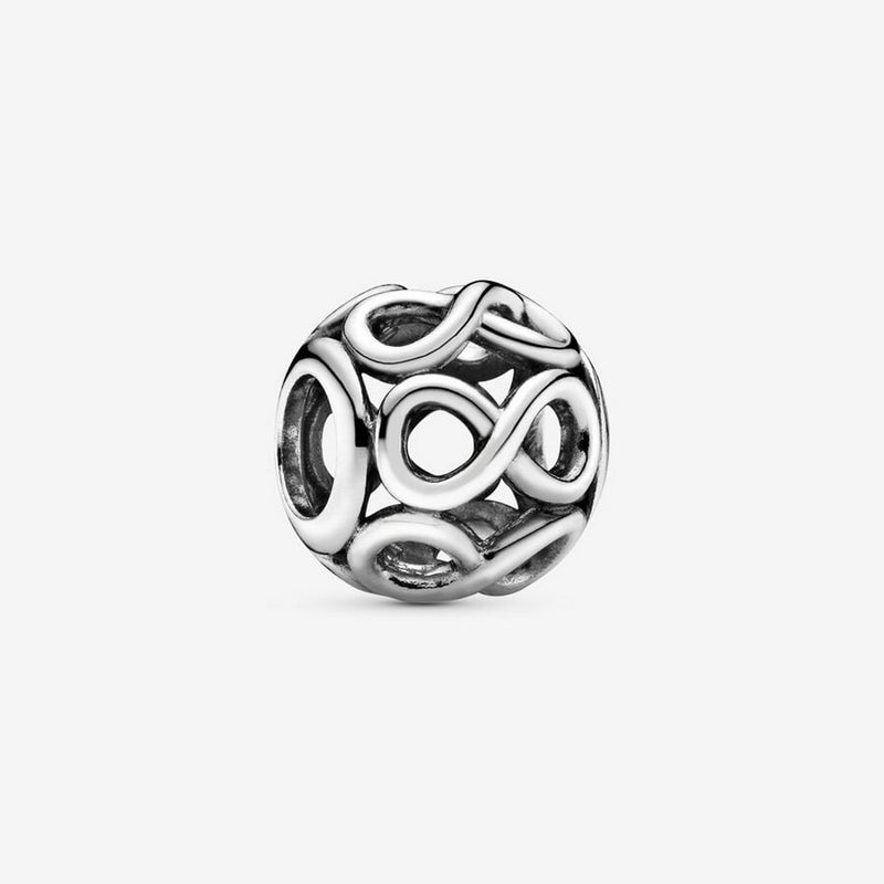 Pandora Infinite Love Openwork Silver Charm