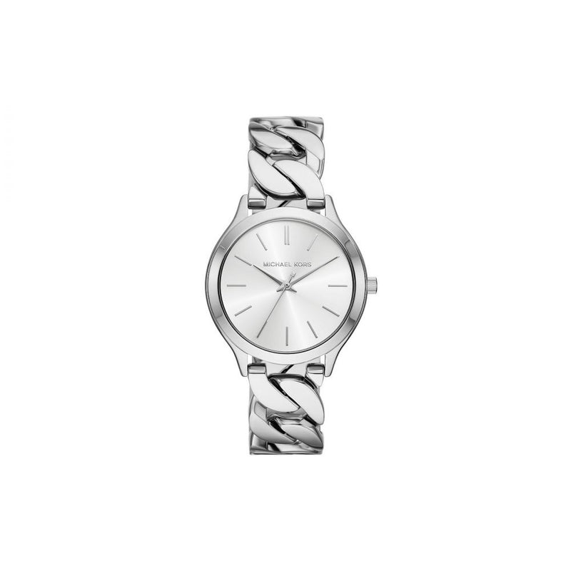 MK Runway Three-Hand Stainless Steel Watch