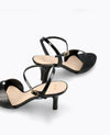 DMK Basic Midheel Sandal Black