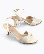 DMK Basic Midheel Sandal Beige