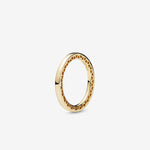 Pandora Classic Hearts 14ct Gold Ring