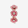 Pandora Pink Daisy Flower Trio Ring