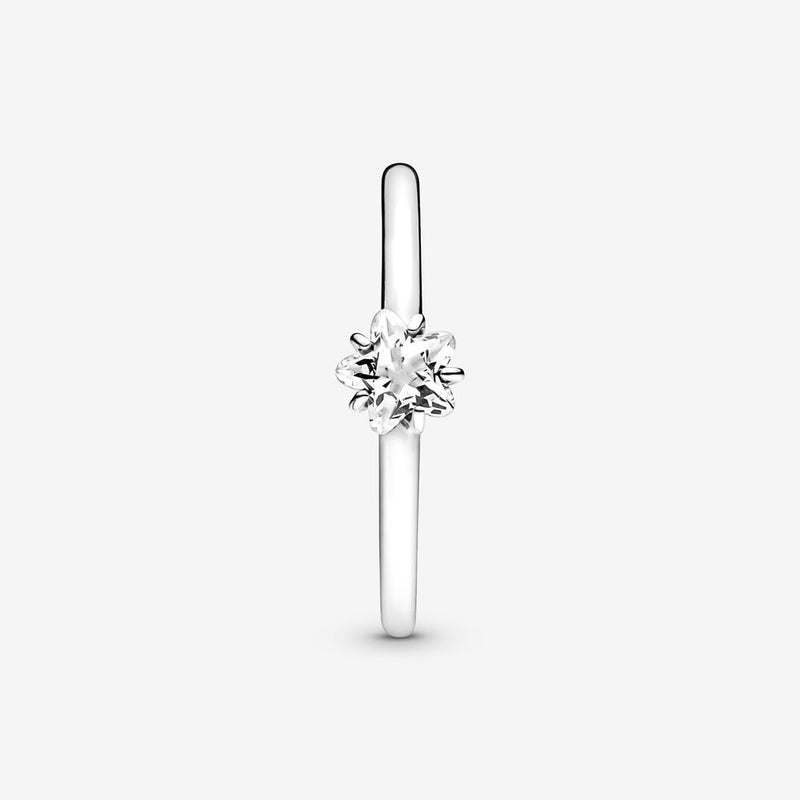 Pandora Celestial Sparkling Star Solitaire Ring