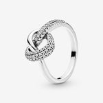 Pandora Knotted Heart  Ring