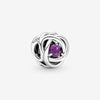 Pandora February Birthstone Eternity Circle Charm