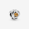 Pandora November Honey Eternity Circle Charm