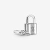 Pandora Padlock and Key Dangle Charm