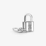 Pandora Padlock and Key Dangle Charm