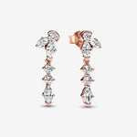 Pandora Sparkling Herbarium Cluster Drop Earrings