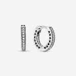 Hearts Of Pandora Small Hoops with Cz