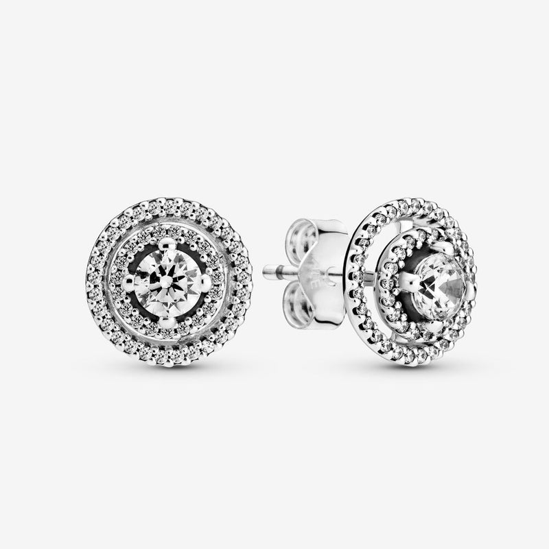 Pandora Sparkling Double Halo Stud Earrings