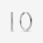 Pandora Moments Charm Hoop Earrings