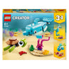 Lego Creator Dolphin and Turtle