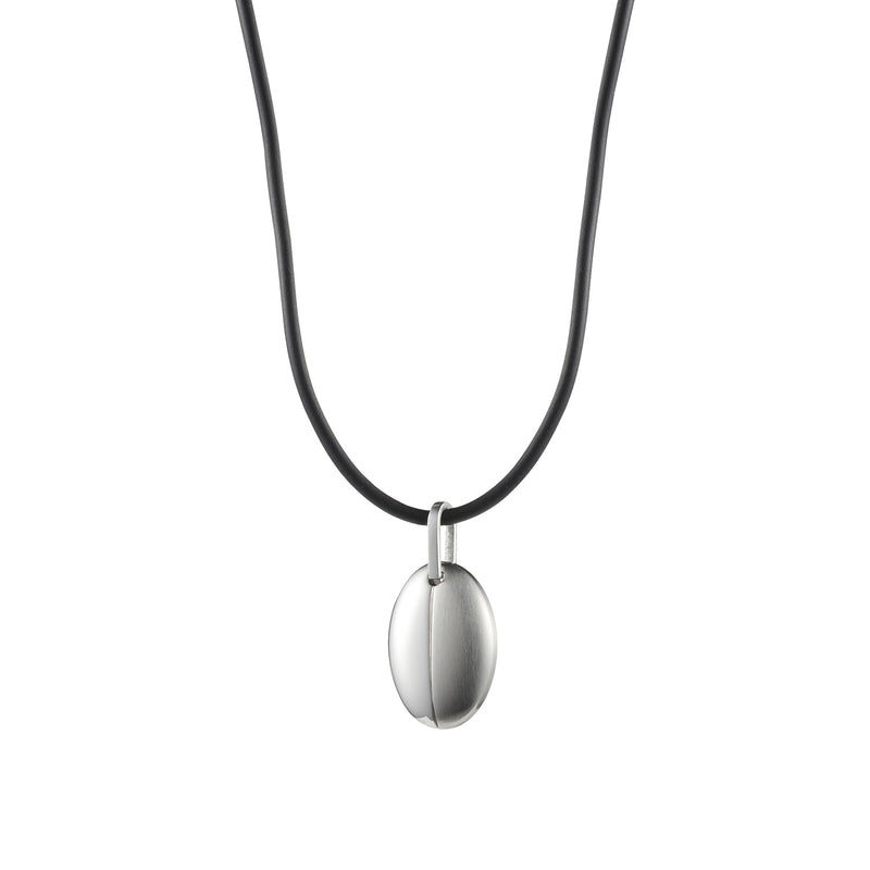 Cudworth Oval S-Steel pendant  Rubber