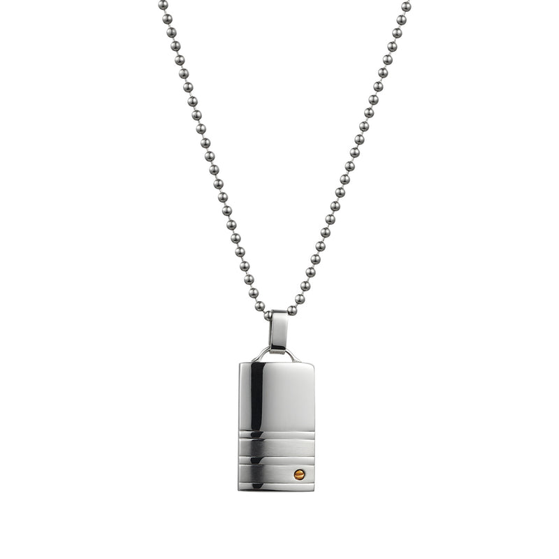 Cudworth S-Steel Pendant