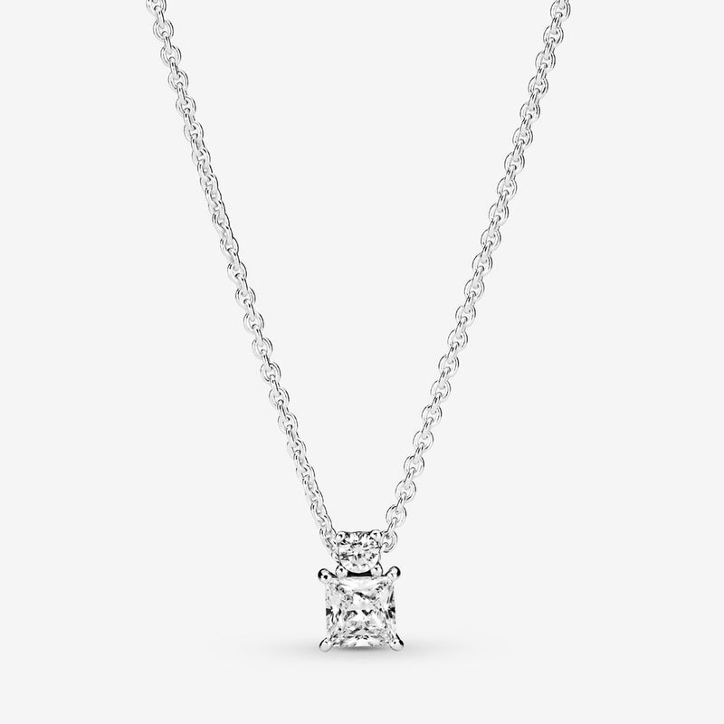 Pandora Stg Collier Clear Cz Chain