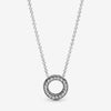 Pandora Hearts Of Pandora Small Silver Necklace Collier