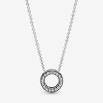 Pandora Hearts Of Pandora Small Silver Necklace Collier