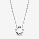Pandora Hearts Of Pandora Small Silver Necklace Collier