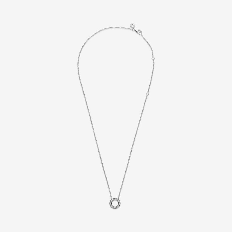 Pandora Hearts Of Pandora Small Silver Necklace Collier