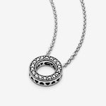 Pandora Hearts Of Pandora Small Silver Necklace Collier