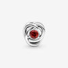 Pandora July True Red Eternity Circle Charm