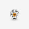 Pandora November Honey Eternity Circle Charm