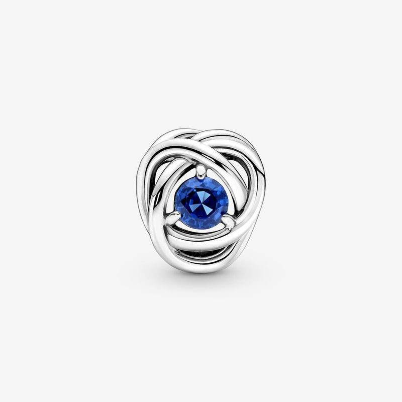 Pandora September Blue Eternity Circle Charm