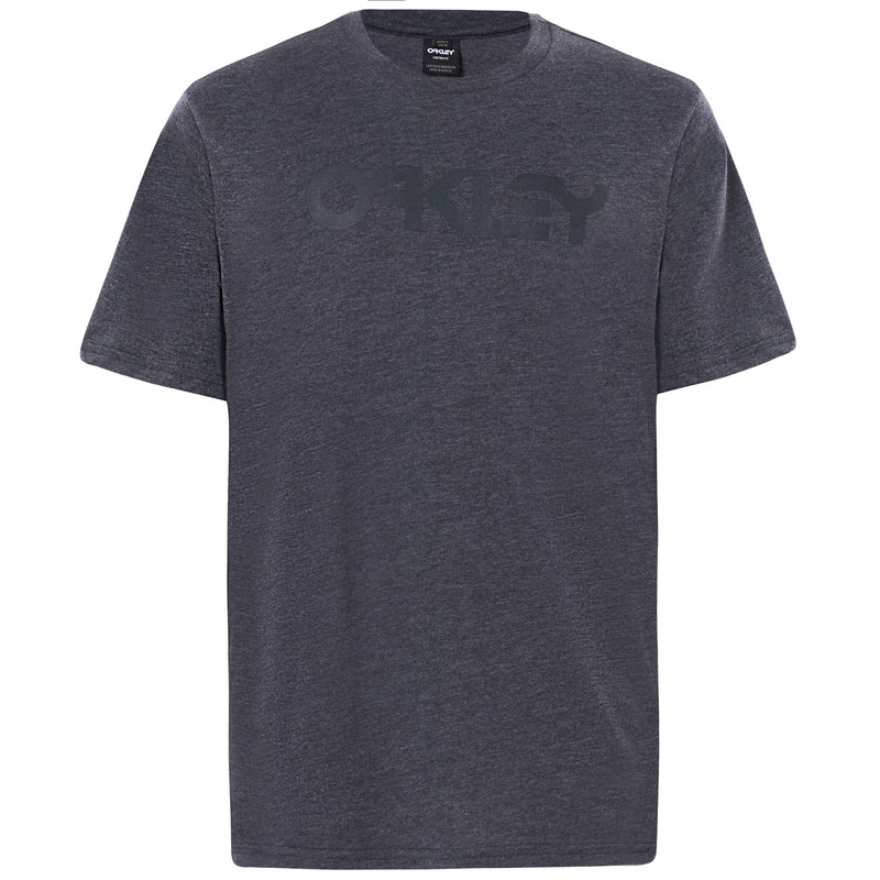 Oakleyark II Tee Jet Black Heather  (100% Cotton)