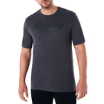 Oakleyark II Tee Jet Black Heather  (100% Cotton)