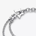 Pandora Shooting Star Double Chain Bracelet