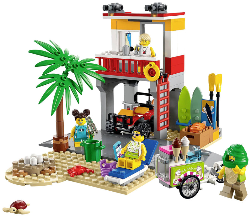 Lego City Beach Lifeguard Station