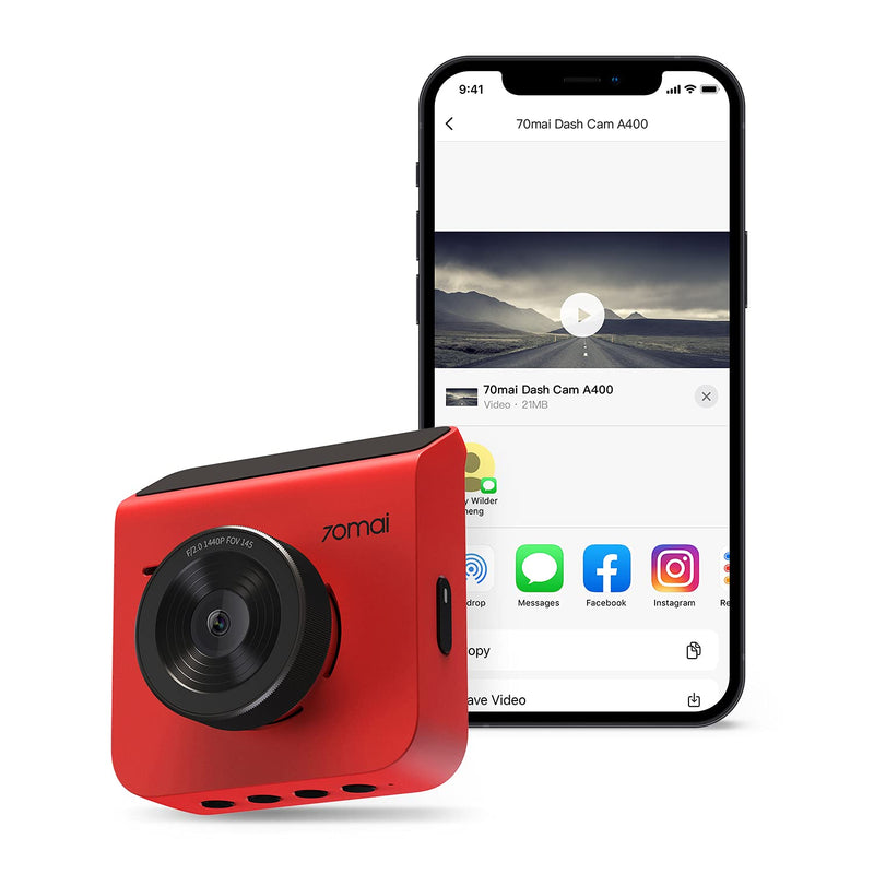 70mai Dash Camera/Screen A400 Red