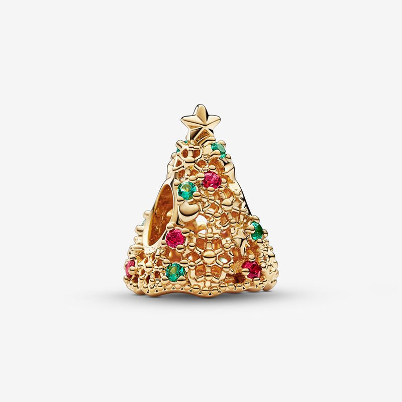 Pandora Glitter Christmas Tree Charm