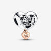 Pandora NEW Love You Best Friend Heart Charm