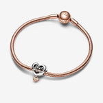 Pandora NEW Love You Best Friend Heart Charm