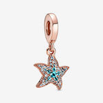 Pandora Sparkling Starfish Dangle Charm