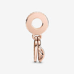 Pandora Rose Love You Infinity Heart Hanging Charm