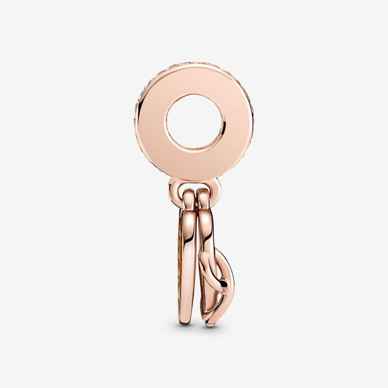 Pandora Rose Love You Infinity Heart Hanging Charm