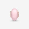 Pandora Rose Matte Pink Murano Glass Charm
