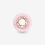 Pandora Rose Matte Pink Murano Glass Charm