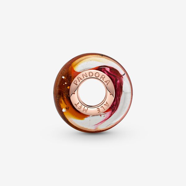 Pandora Glittering Sunset Murano Glass Charm